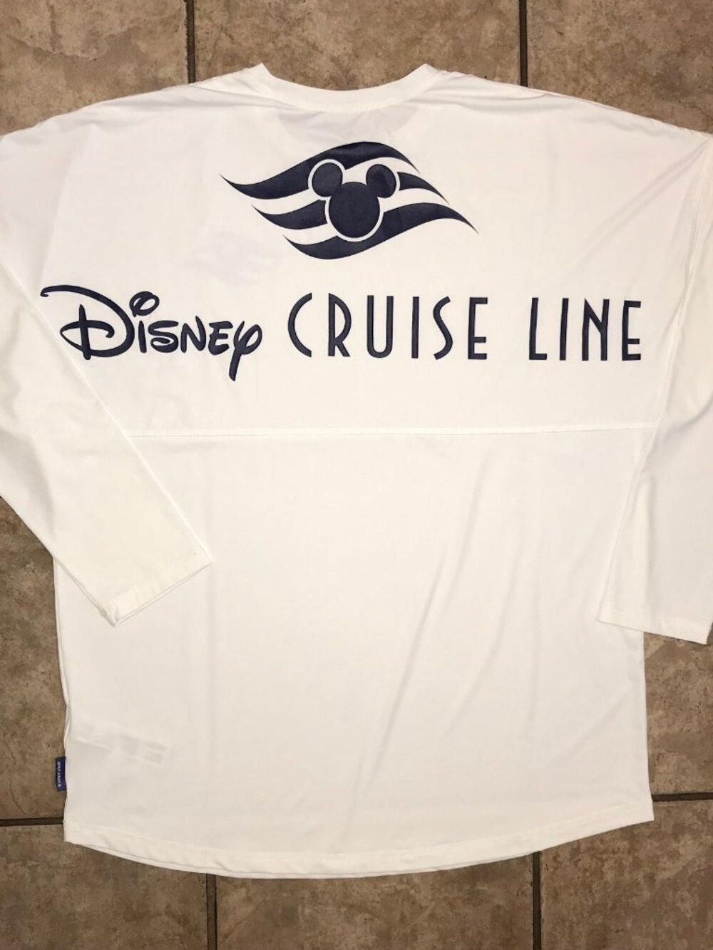 Disney Cruise Spirit Jersey Rash Guard SPF Swim Top Shirt-Size M (Unisex)